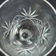 Liquor glasses (12) - art deco - cut and blown crystal