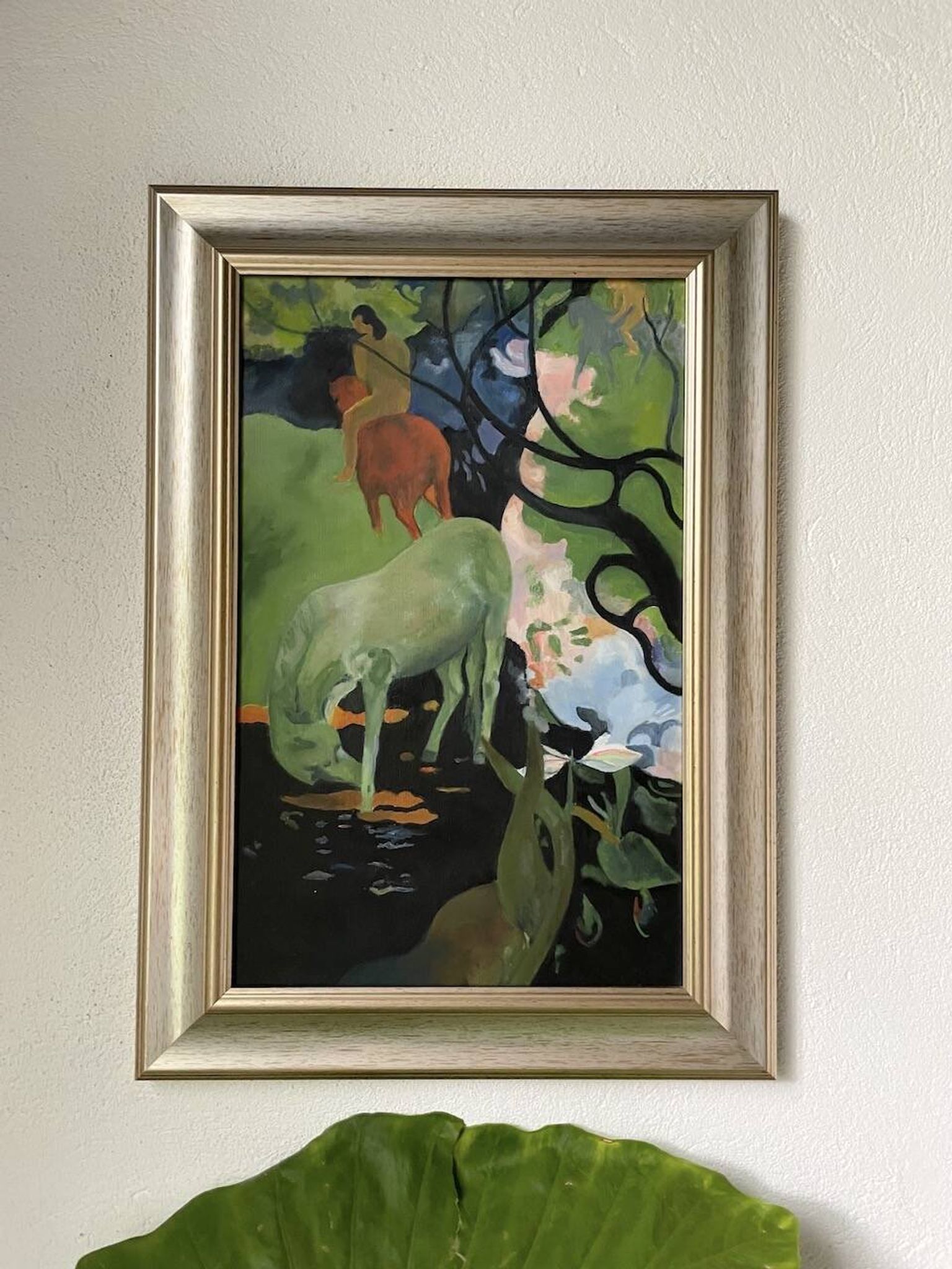 Toile peinture huile Gauguin
