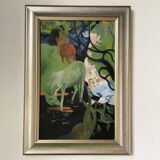 Gauguin oil painting canvas