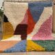 Atlas Berber rug with coloured patterns 1.5/2.5 m