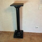 Old blackened wooden column harness Napoleon III