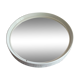 Miroir rond Blanc italien des années 70 par Collezione SALC