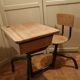 Bureau d'écolier année 50