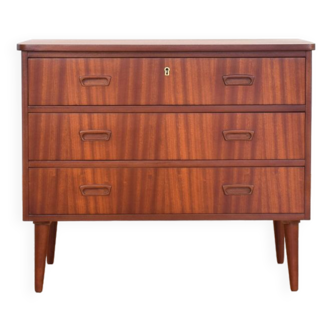 Mid-Century Danish Teak Chest of Drawers, 1960s.