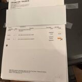 Lot of 2 high-end leather sofas.