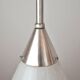 Iconic pendant lamp "Luzette" by Peter Behrens for Siemens, c. 1910s