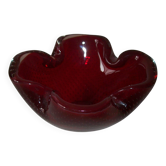 Murano glass bowl by Flavio Poli for Seguso
