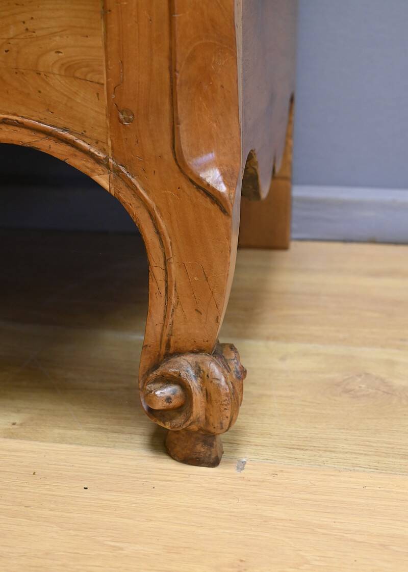 Nantaise Cherrywood Wardrobe, Louis XV Style – Part 1 of the 19th Century