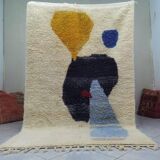 Traditional handmade wool rug size 150 x 250 cm