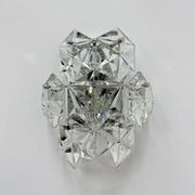 Mid-century crystal sconce by Kinkeldey, Germany, 1970s
