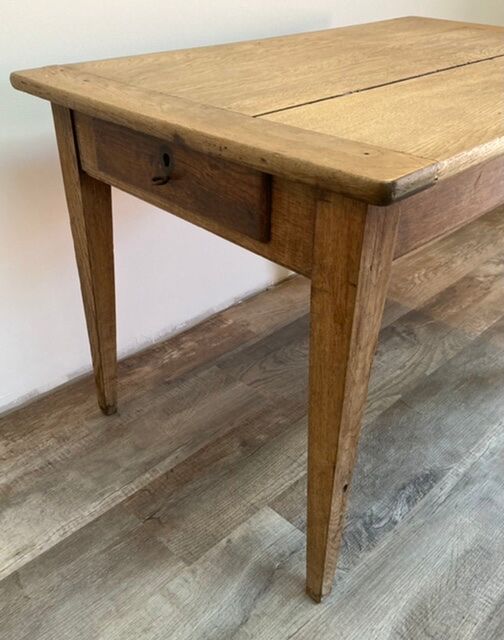 Oak farmhouse table