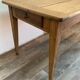 Oak farmhouse table