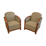 Pair of art deco system chairs, circa 1930