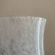 Vase verre de clichy blanc années 20 art déco