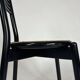 Set of four vintage chairs Viennese cane 80s Memphis by Antonio Sibau