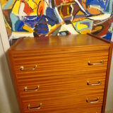 Vintage rag chest of drawers from the 60s