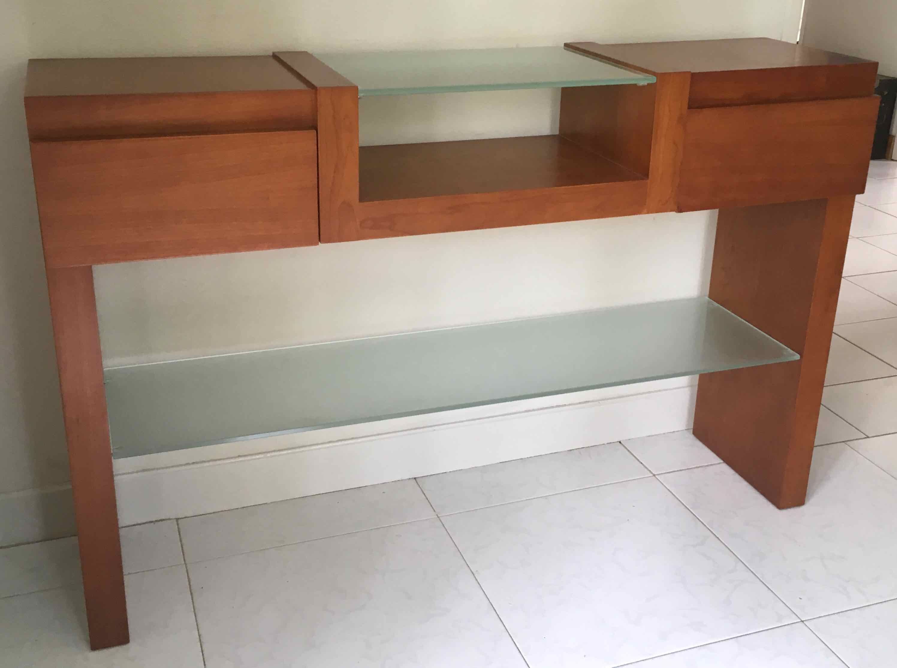 Console design teck Italie 1980