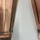 set of 2 copper 25cm Gio Ponti Style Theatre Wall Light Sconces, Italy 1950