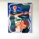 Peinture acrylique sur toile - Songe boisé