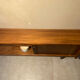 Vintage wooden row