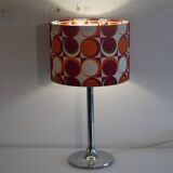 Vintage 1970s chrome lamp