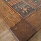 Roland Zobel wood and ceramic brutalist coffee table, 1960s