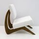 Pair of Adrian Pearsall Midcentury Walnut Lounge Chairs for Craft Associate