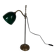 Vintage 1900 desk lamp in nickel-plated brass celadon - 52 cm