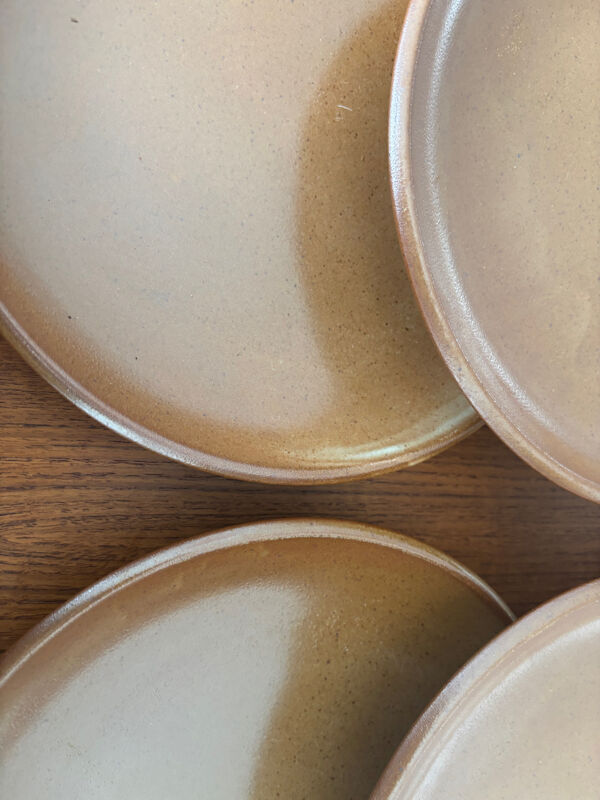Lot de 6 assiettes Brenne Grès de France vintage – Service en grès bei