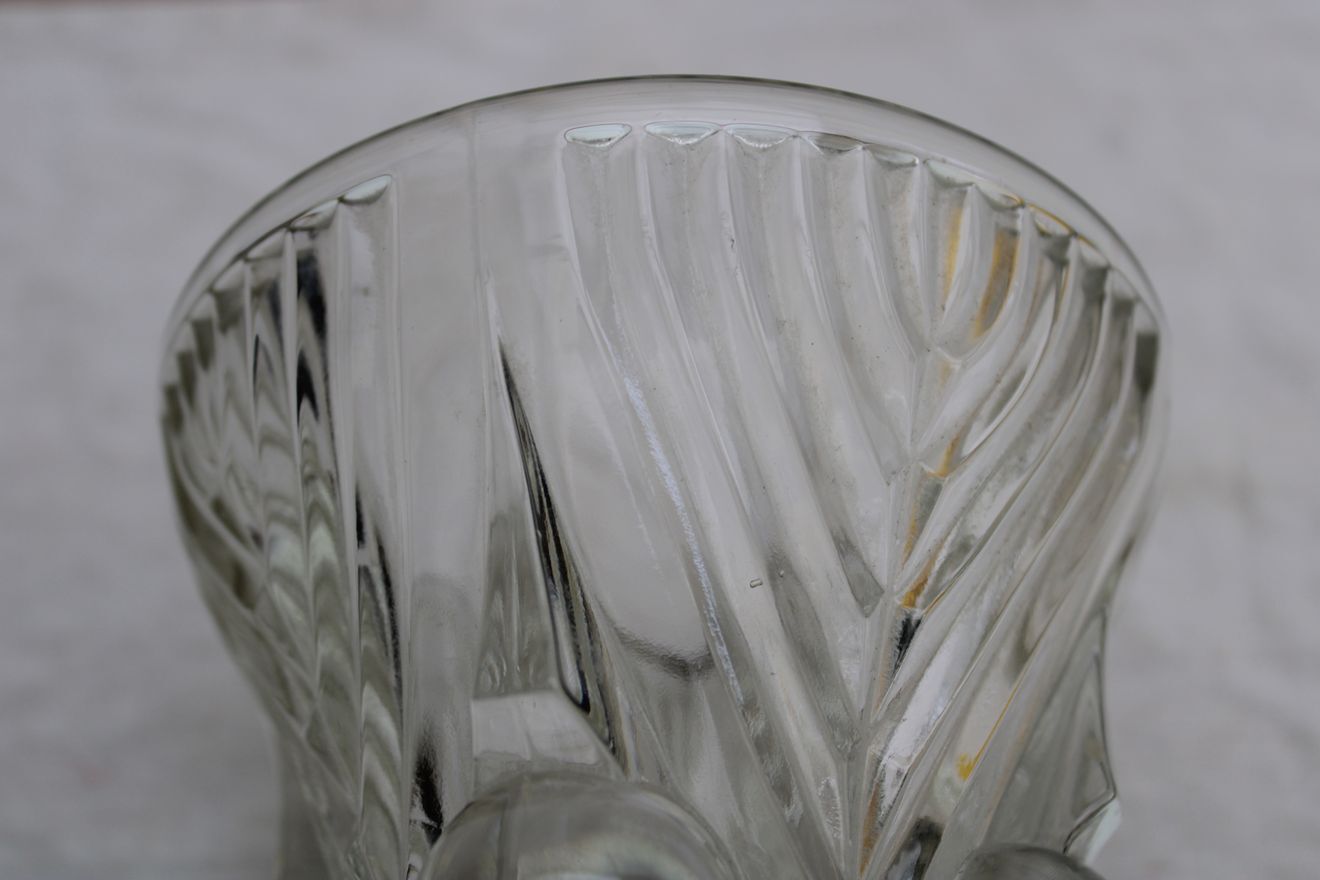 Transparent vase