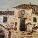 Landscape painting signed