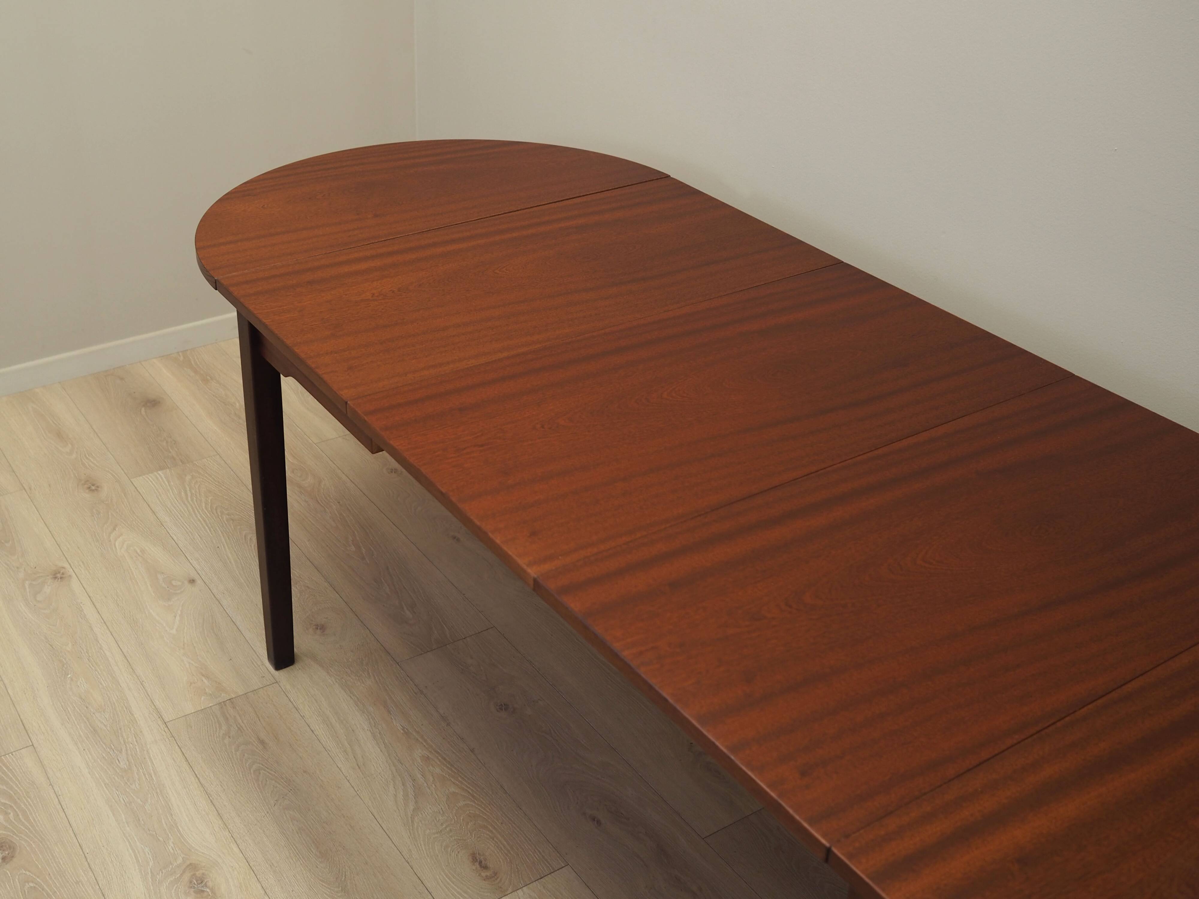 Mahogany table, Danish design, 1970s, production: Denmark