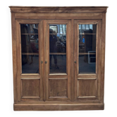 Vitrine en noyer Fin XIXème