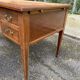 Bureau Louis XVI en bois  et cuir du 19ème
