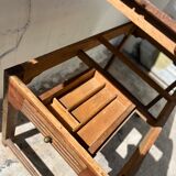 Table de ferme en bois ancien