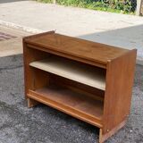 Scandinavian wooden shelf from the 70s and 60s