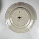 Set of 4 flat plates "Agreste", Sarreguemines, first half of the 20th century.