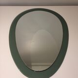 Double egg-shaped mirror, Italian design, 1960s / 1970s