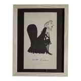 Daninos illustration from 1962 (family series) “miss ssssss”