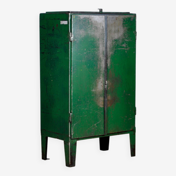 Industrial Iron Cabinet, 1960s