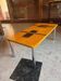 Coffee table attributed to Juliette Belartie – Epoxy resin – Around 1970