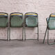 4 chairs of bleachers