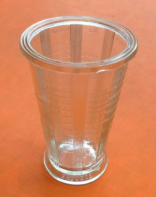 1950s graduated measuring glass made in france