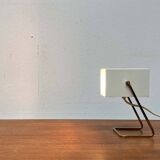 Modern mid-century German cube table lamp by Kaiser Leuchten, 1960s.