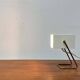 Modern mid-century German cube table lamp by Kaiser Leuchten, 1960s.