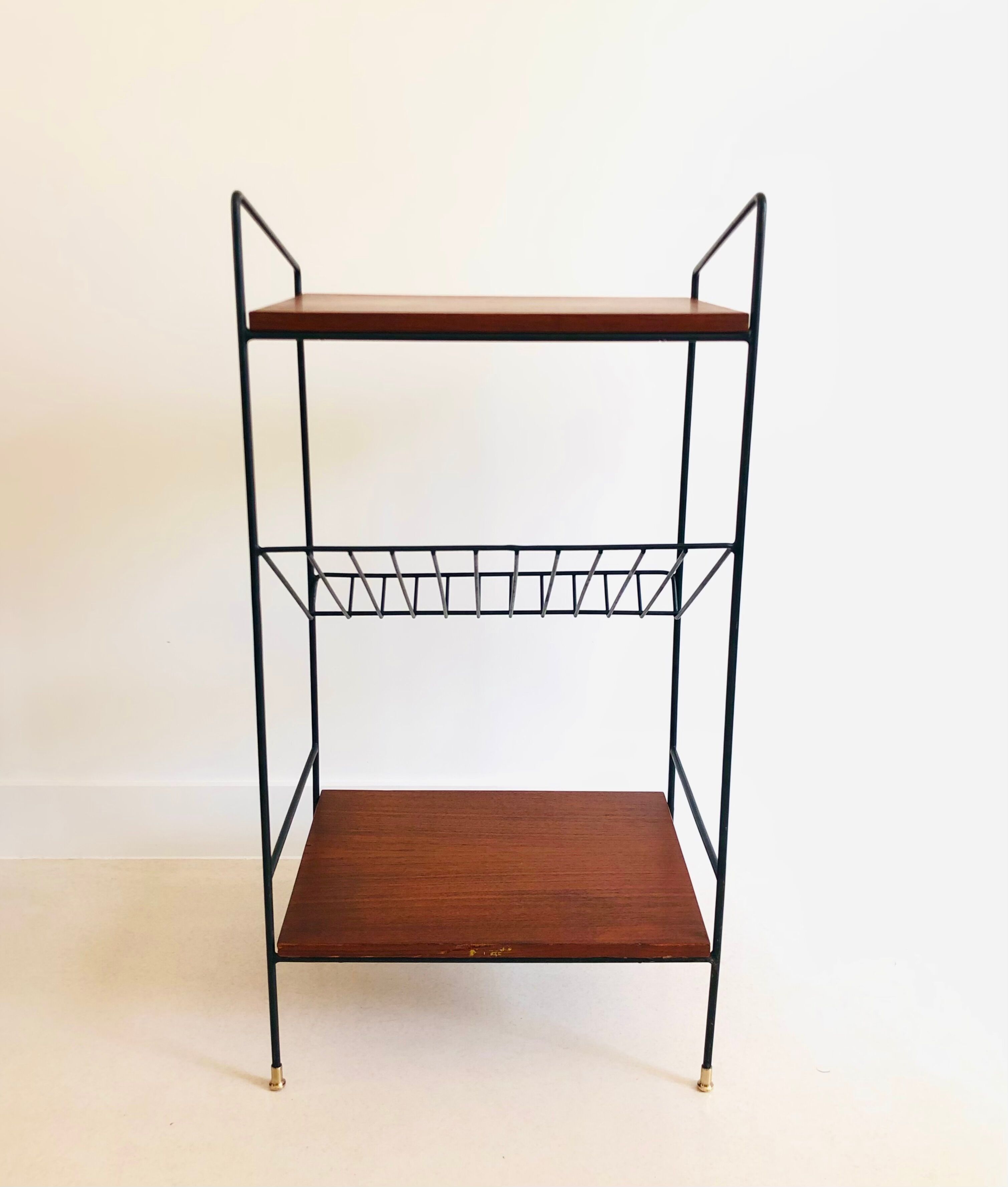 Vintage magazine console, Denmark 50s