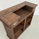 Pine trading counter completely restored