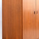 Scandinavian teak living buffet forming a showcase