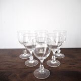Set of 6 wine glasses