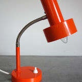 Orange metal lamp 70s